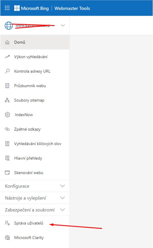 Bing návod