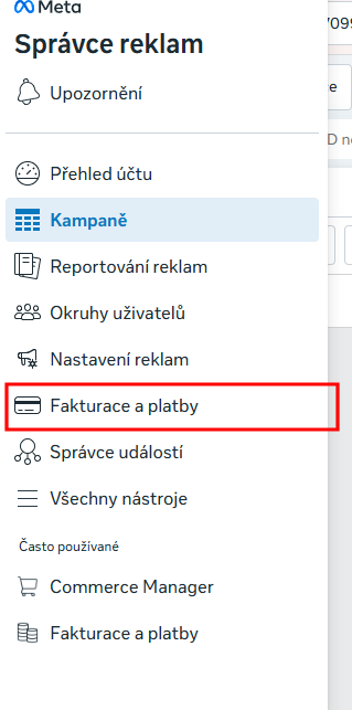 Facebook - výměna karty 2