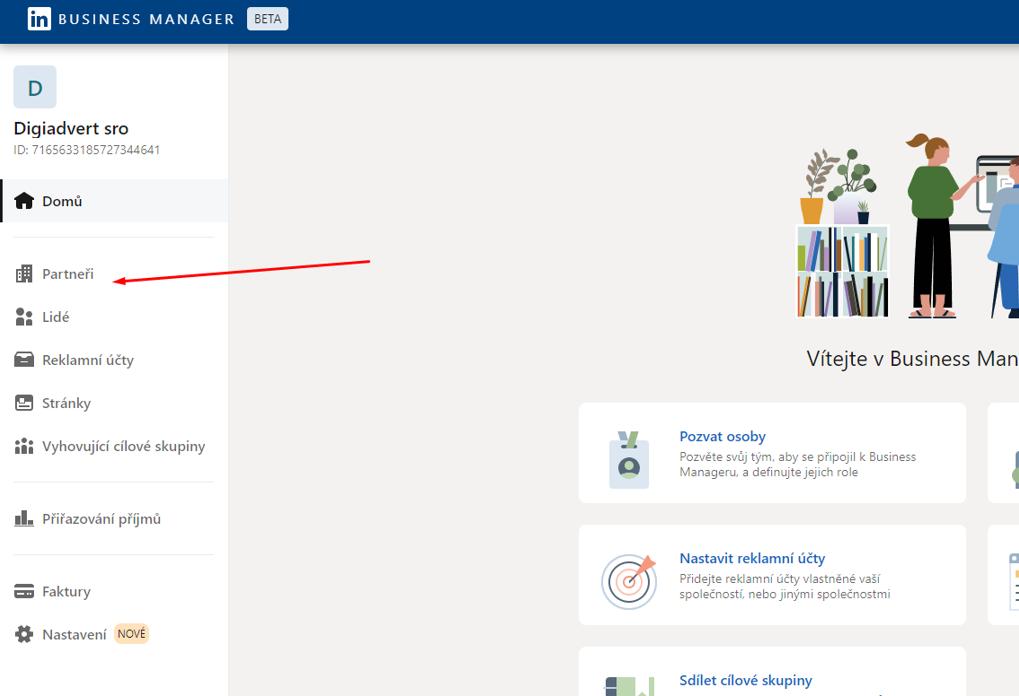 Linkedin partneři