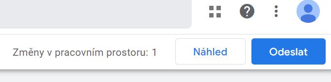 Publikace změn