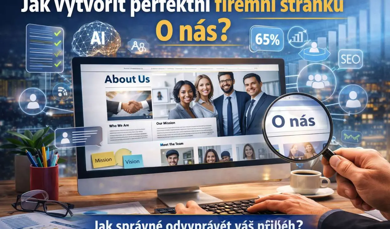 Jak vytvořit perfektní firemní stránku O nás?