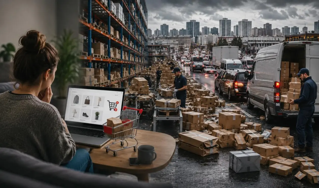 Rozmach e-commerce a odvrácená strana logistiky