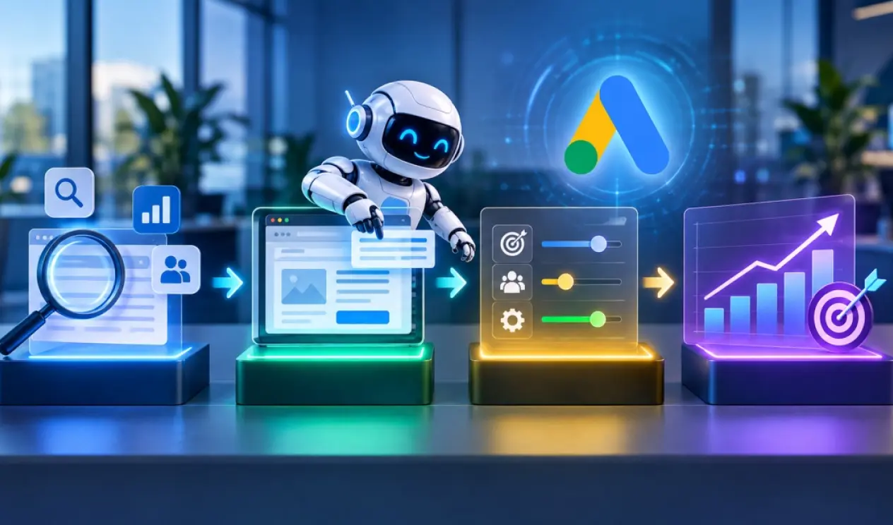 Agenti AI v Google Ads: 4 kroky k jejich využití