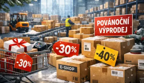 Růst povánočních prodejů v české e-commerce