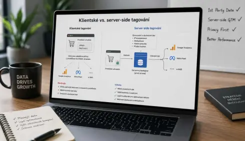server-side tagování