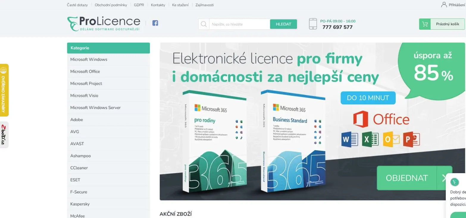 Prolicence.cz